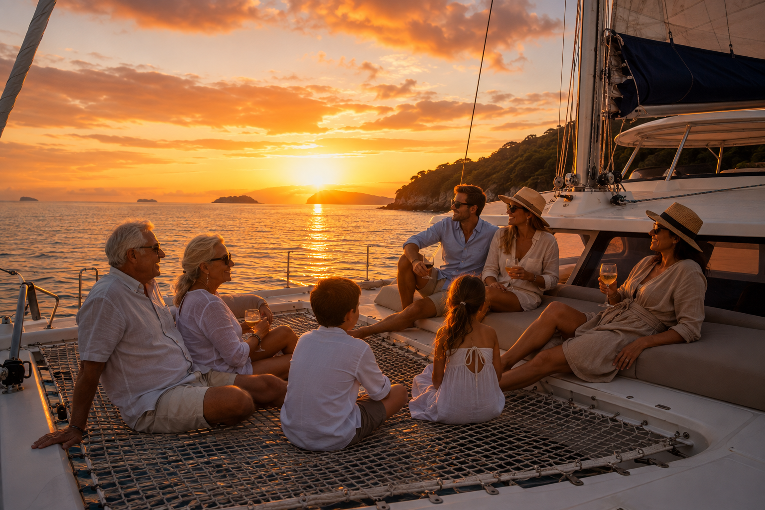 Things To Do Public Sunset Catamaran Sail & Snorkel