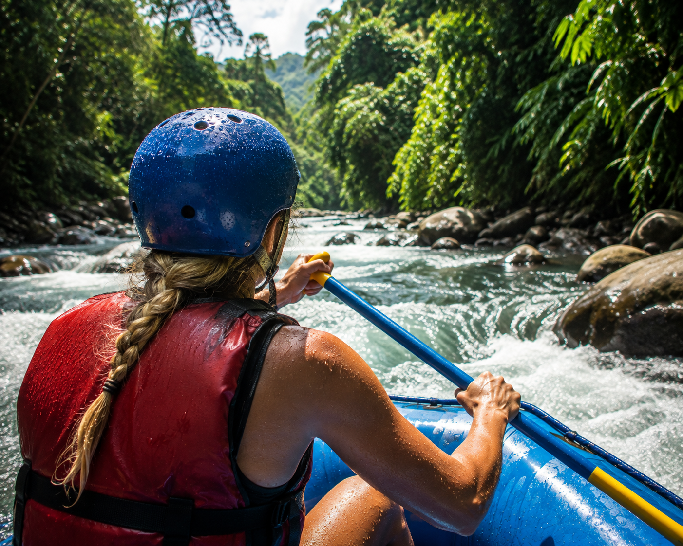 Tenorio River Whitewater Rafting (Class III & IV)